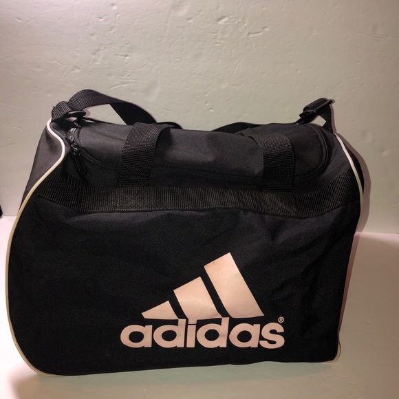 light pink adidas duffle bag